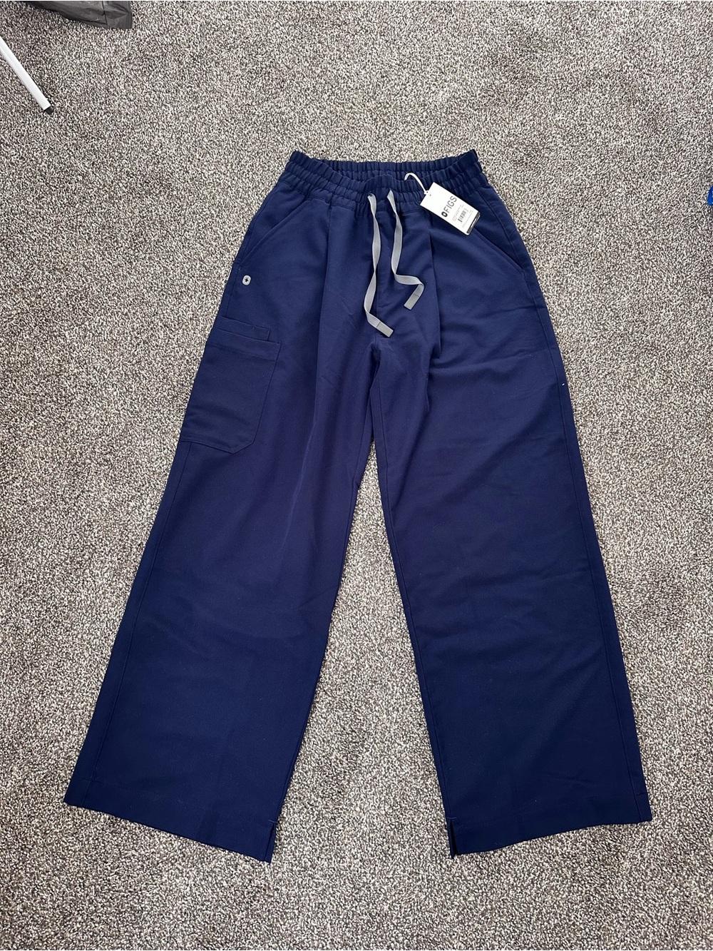 FIGS Shelby Ultra-High-Rise Wide-Leg Scrub Pant